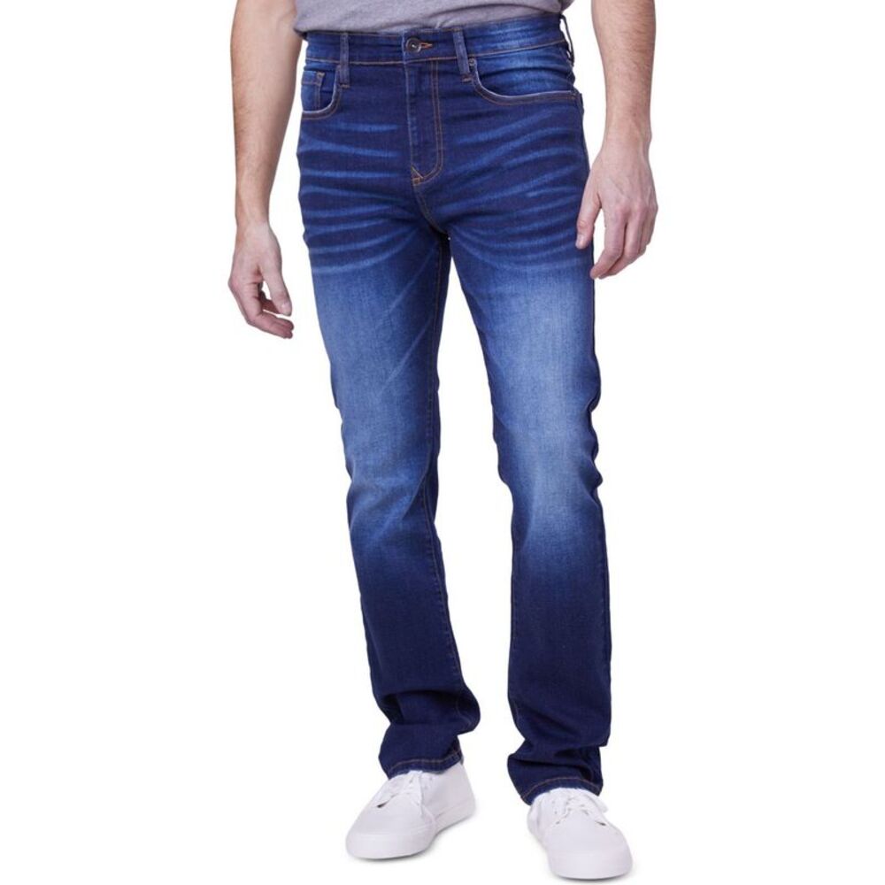 LAZER Mens Straight-Fit Straight Jeans, NWT